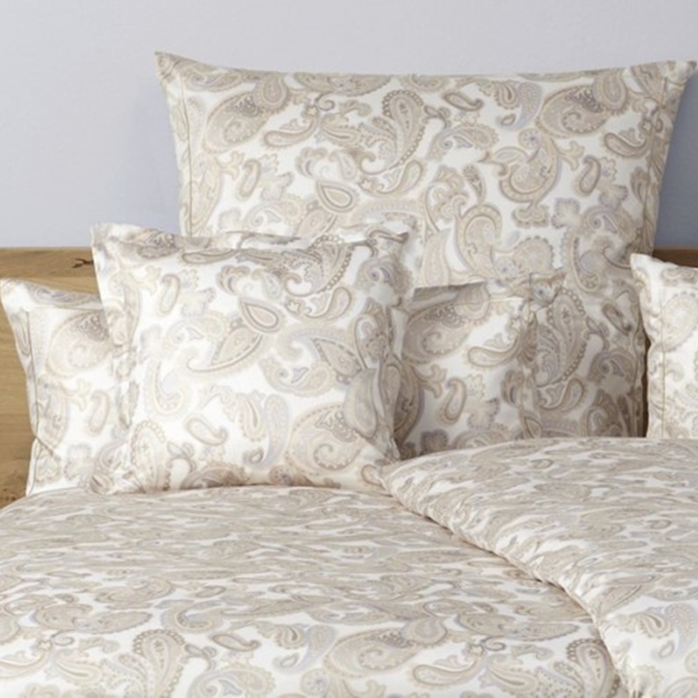 Elegante Bettwäsche Luxor Sand 155 x 220 cm