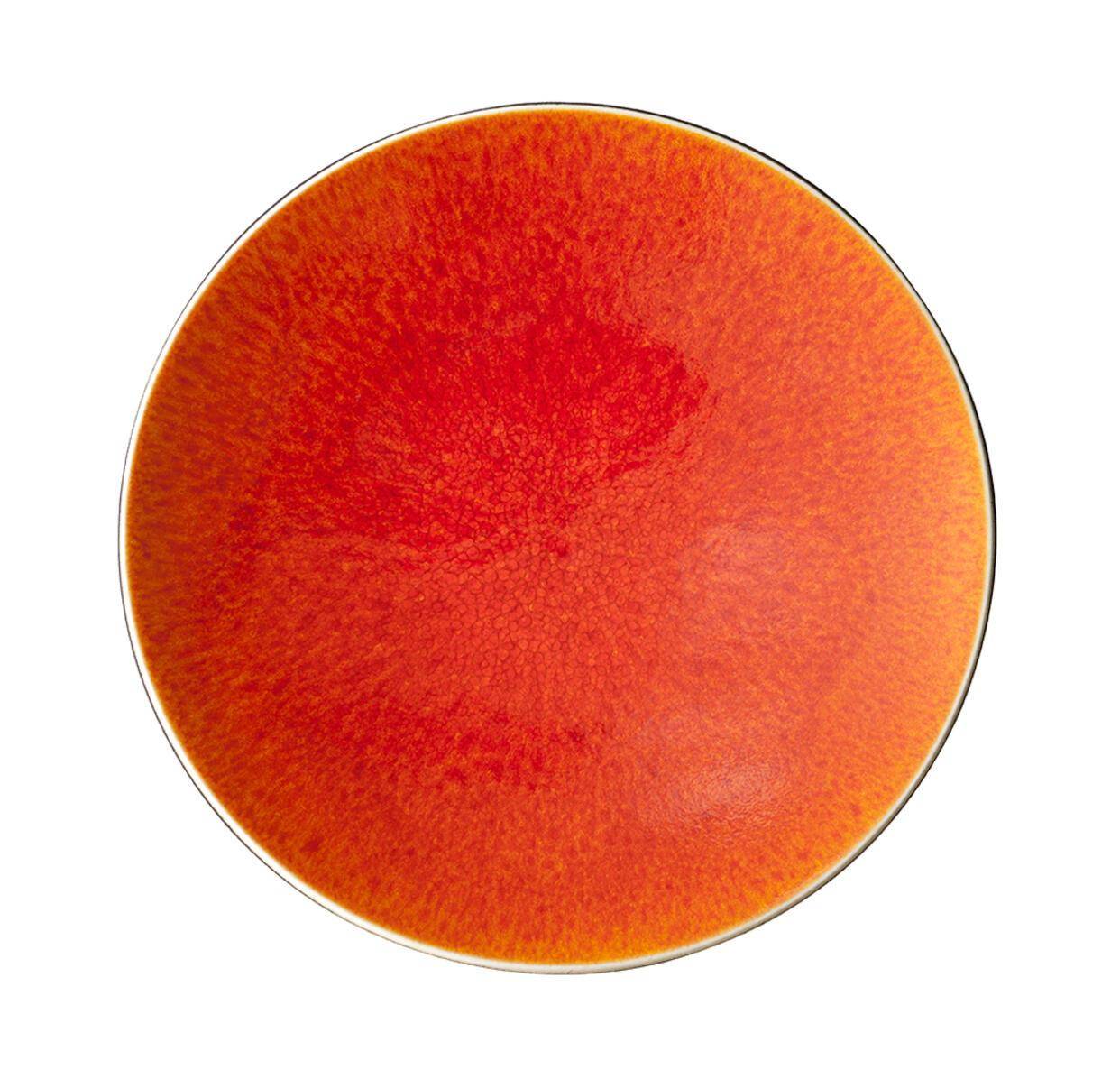 Jars Keramik Tourron Fb.Orange Speiseteller 26 cm