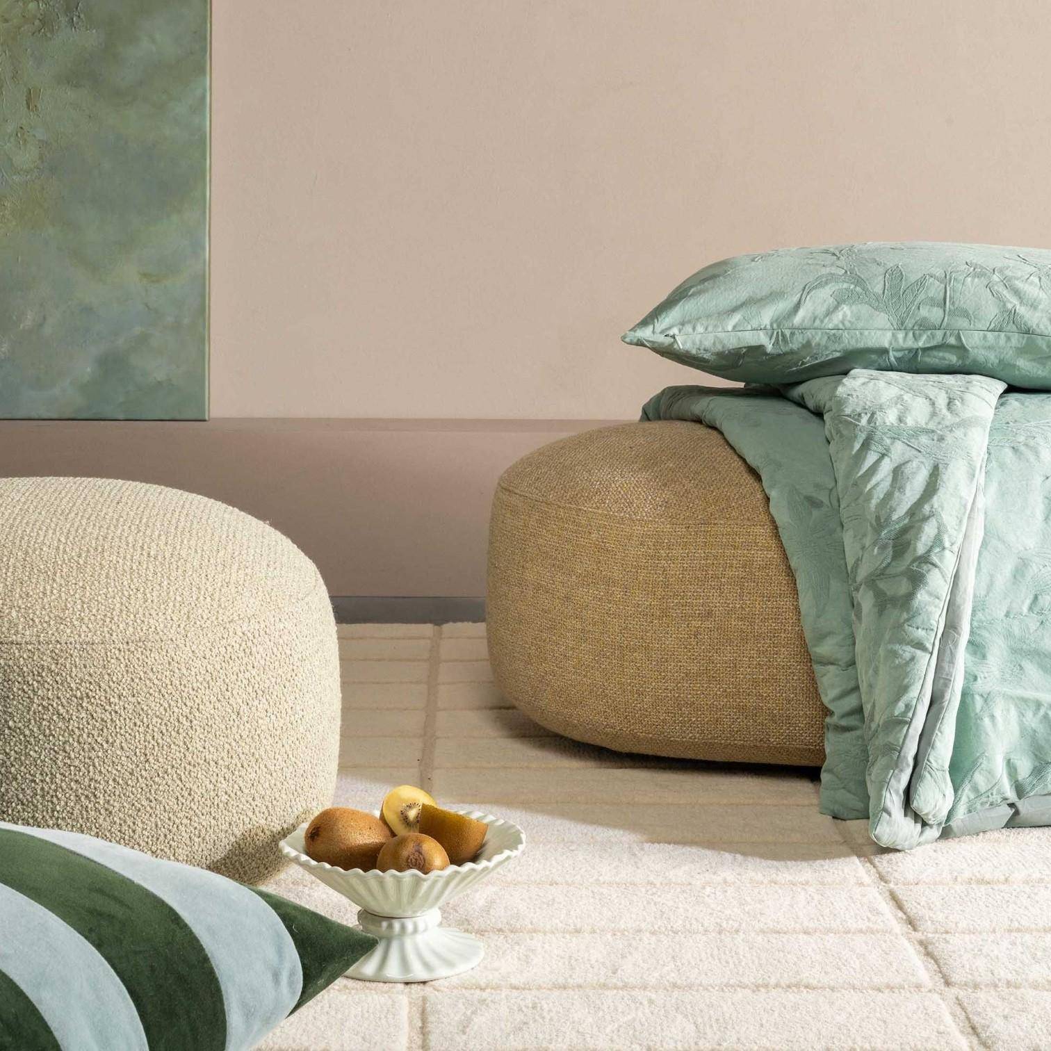 ESSENZA Tagesdecke Claudine Dusty Teal 150 x 200 cm