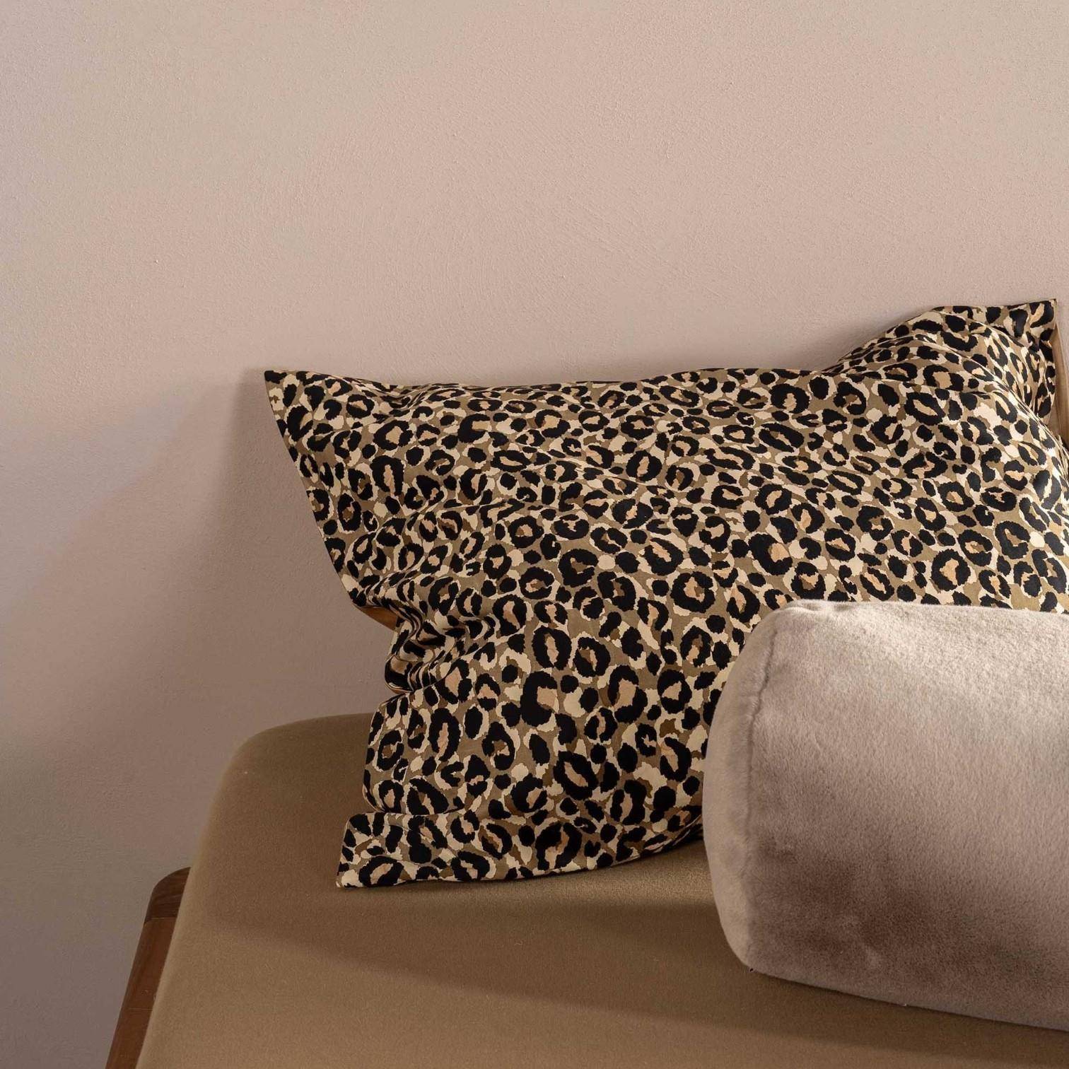 ESSENZA Baumwollsatin Bettwäsche Delia Golden Sand 135 x 200 cm + 80 x 80 cm