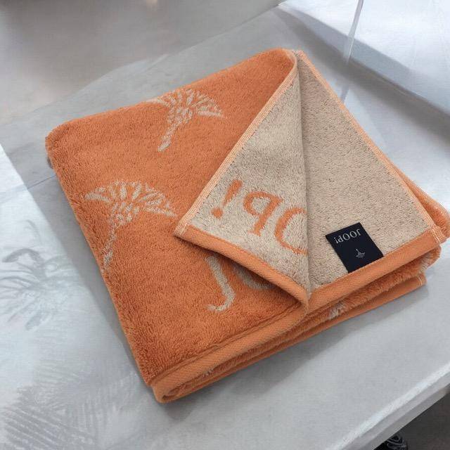 Joop! Frottiertuchserie Move Faded Cornflower 1691 Handtuch Apricot
