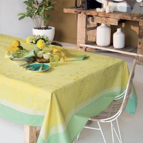 Garnier Thiebaut Tischdecke CHAMP DE BLE SOLEIL 115 x 115 cm