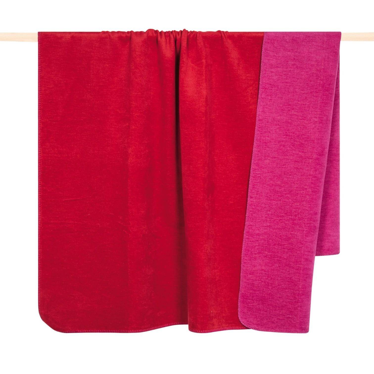 Pad Decke Hobart in Red-Pink 150 x 200 cm