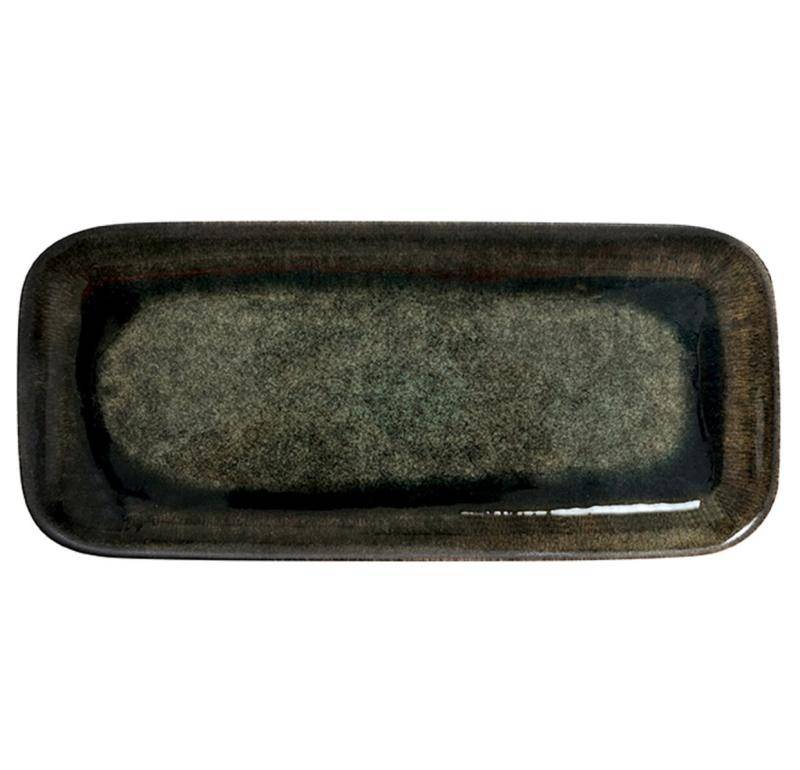 Jars Keramik Tourron Fb.Samoa Tortenplatte 33 x 15 cm