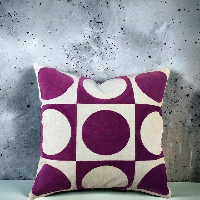 Pad Kissenhülle  Moon in der Farbe Purple 40 x 40 cm