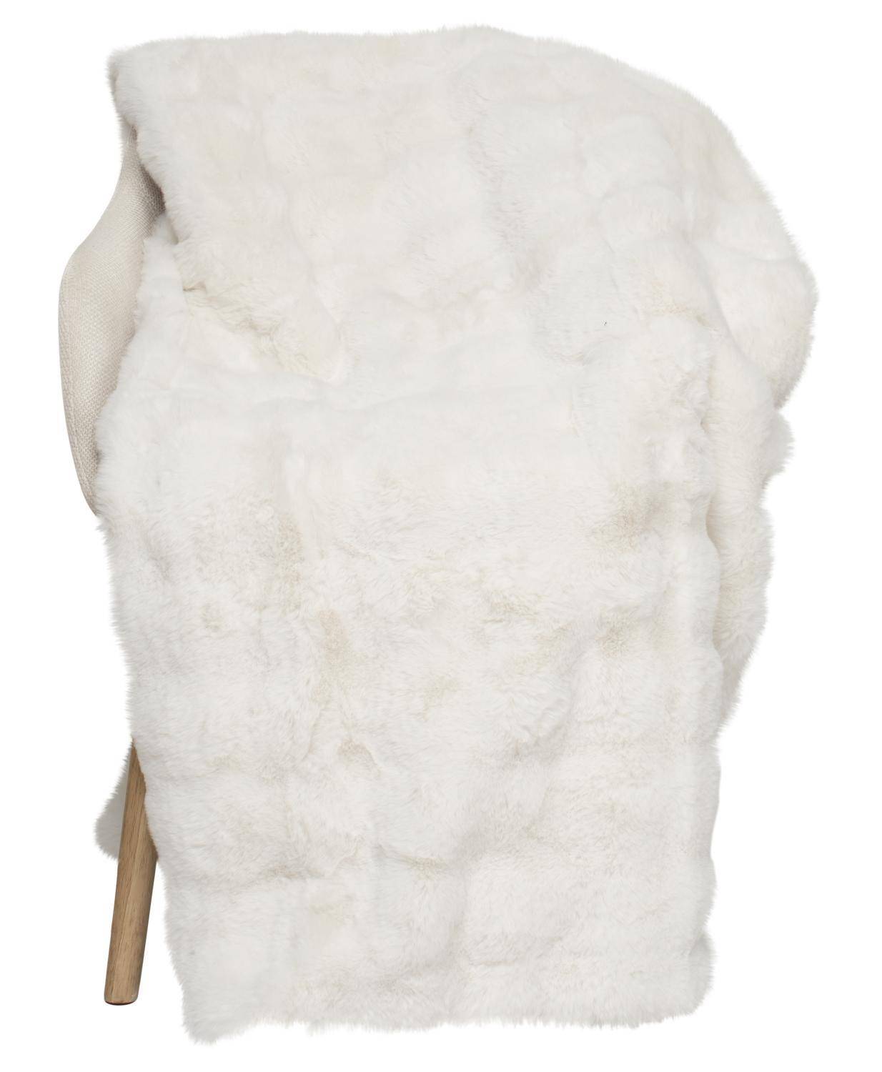 Skinnwille Plaid Misty Ivory 140 x 220 cm