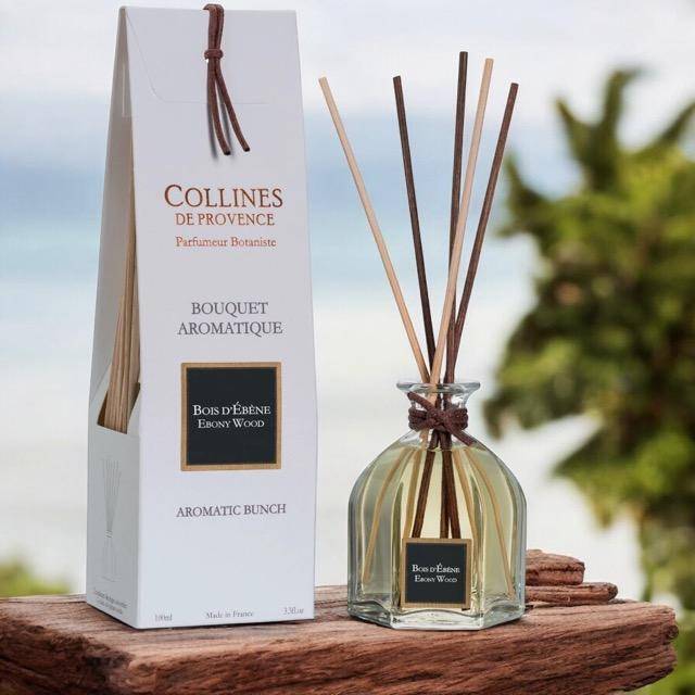 Von Collines De Provence - Duftstäbchen Ebenholz 100ml