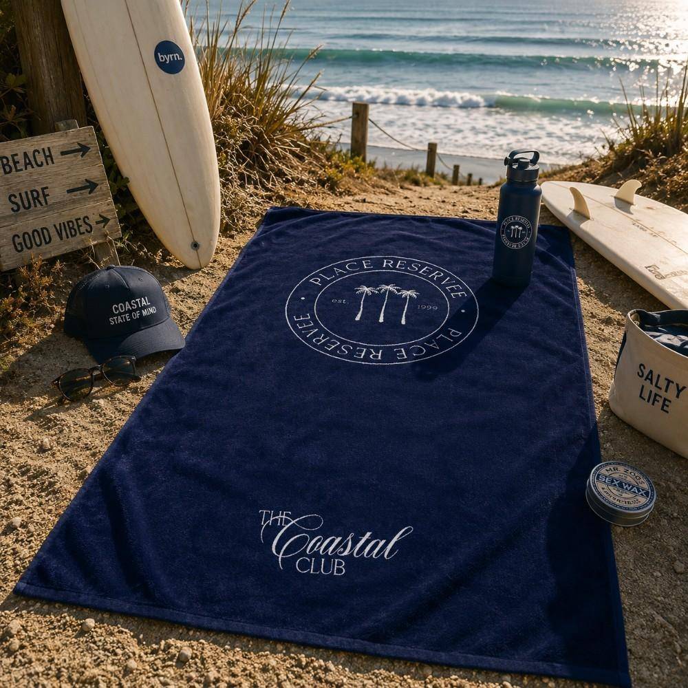 Strandtuch The Coastal Club Marine