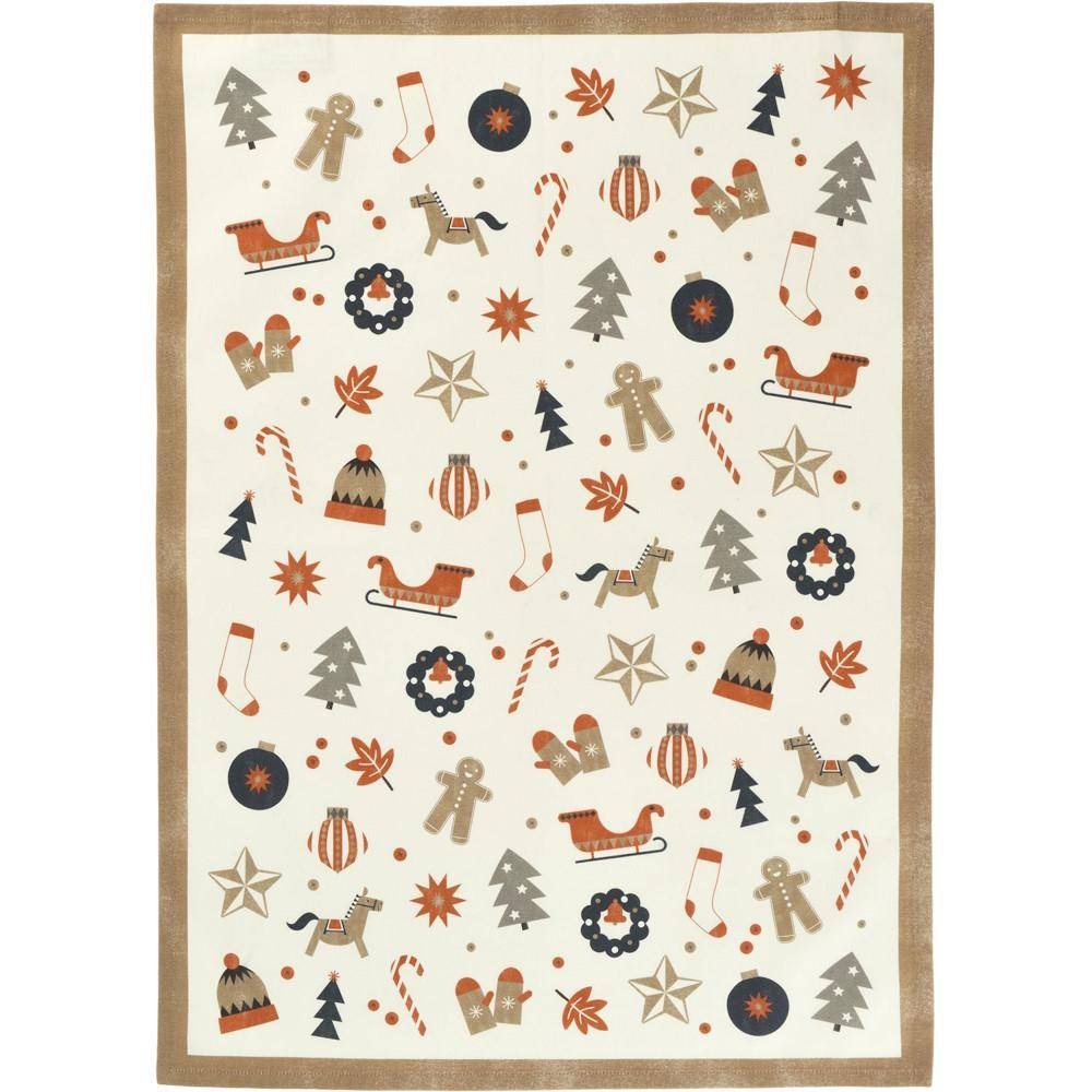 Sander Geschirrtuch All 4 X -Mas Orange