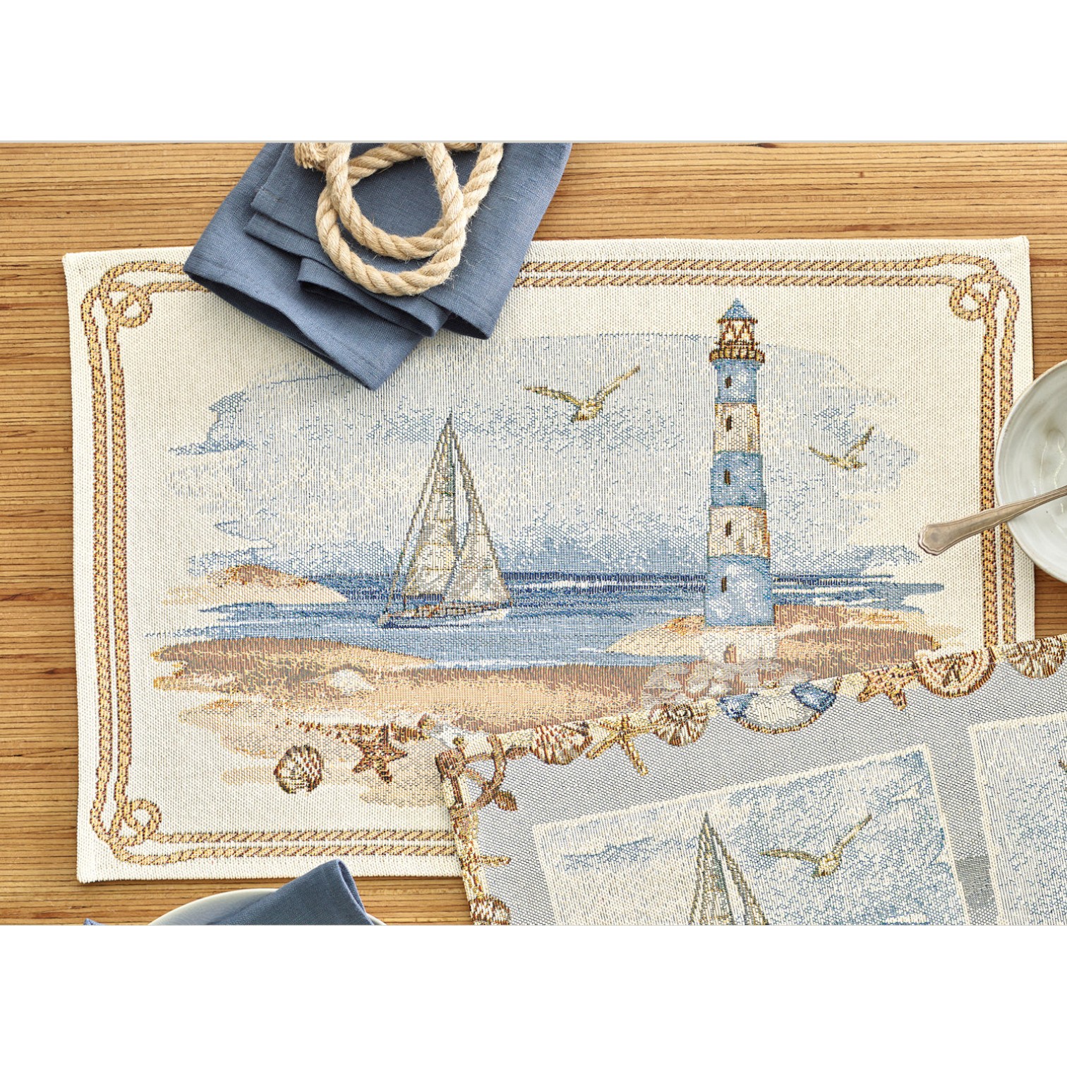 Sander Tischset Lighthouse in Original 32 x 48 cm