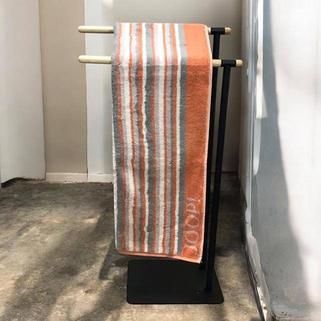 Joop! Frottiertuchserie Move Stripes 1692 Handtuch Apricot