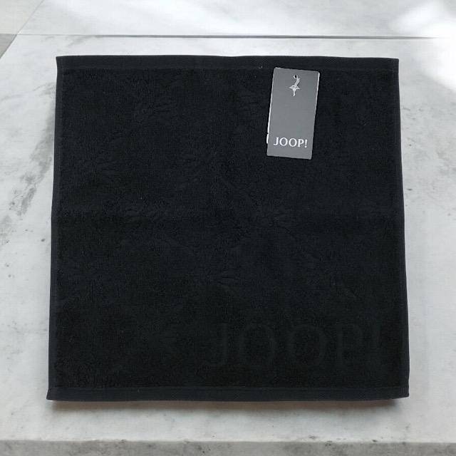 JOOP! Handtuchserie Uni Cornflower 1670 Schwarz Seiftuch