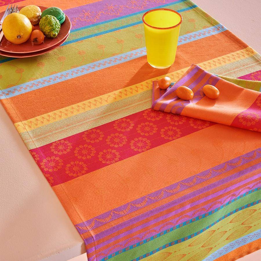 Garnier Thiebaut Mille Broderies Samba - beschichtet/abwaschbar