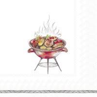 ihr Lunch Servietten BBQ Time 33 x 33 cm