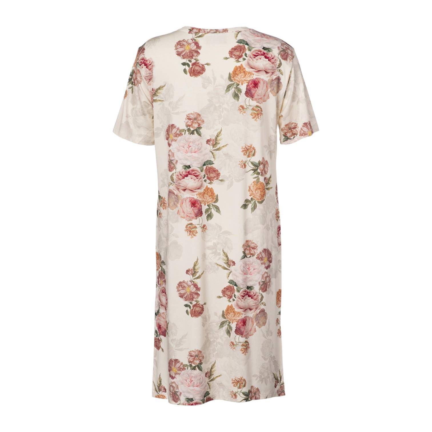 ESSENZA kurzärmeliges Nachthemd Emmy Orianna Vanilla L