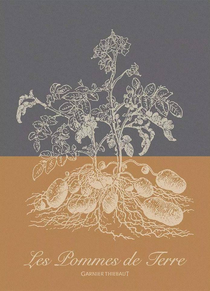 Garnier Thiebaut Geschirrtuch - Pommes de terre ocre