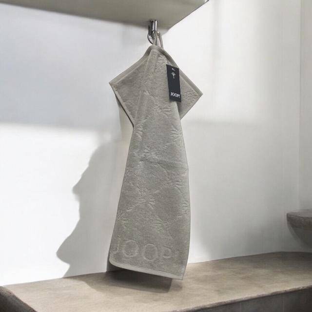 JOOP! Frottiertuchserie Uni Cornflower 1670 Gästetuch Platin