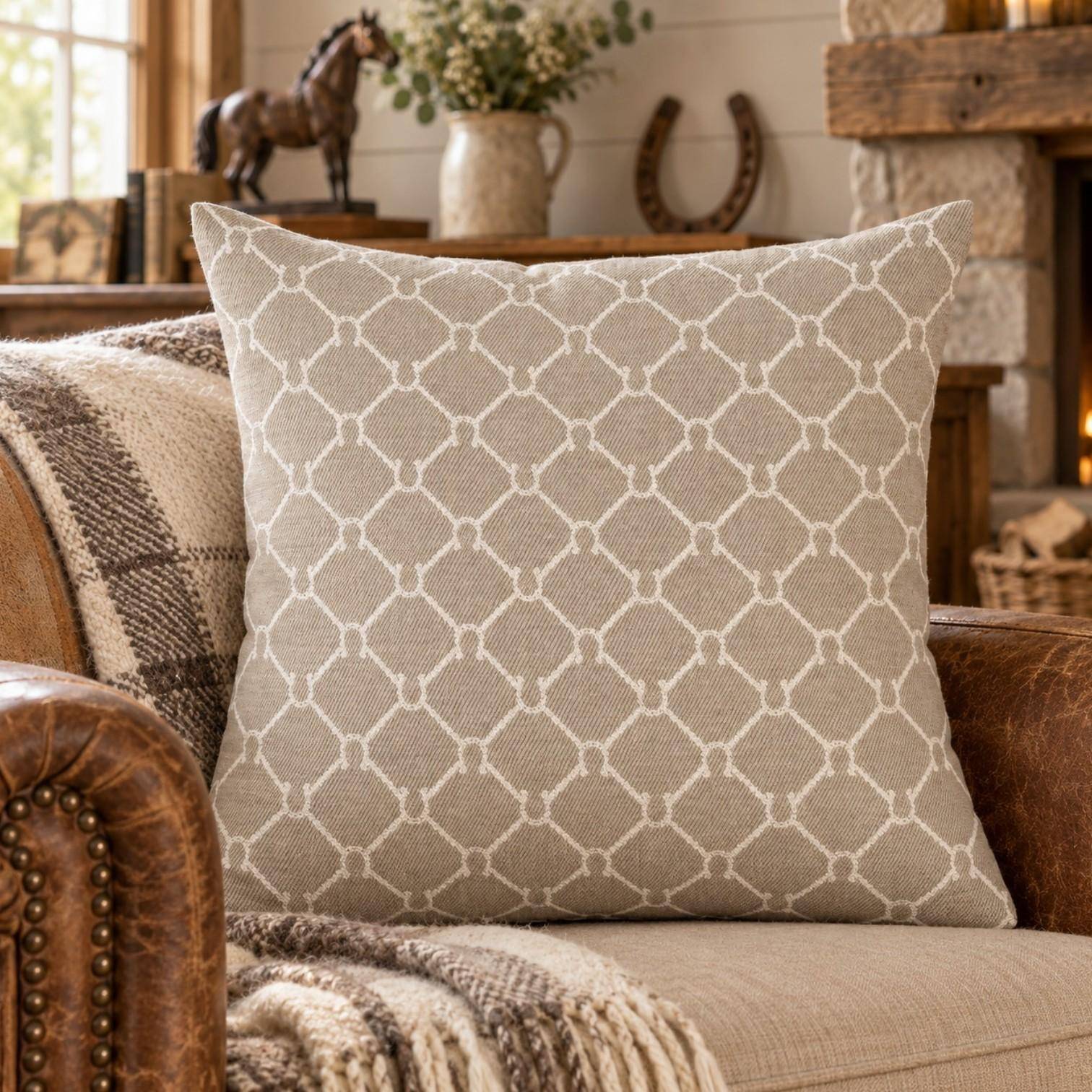 Pad Kissenhülle Lucky Beige-Creme 45 x 45 cm