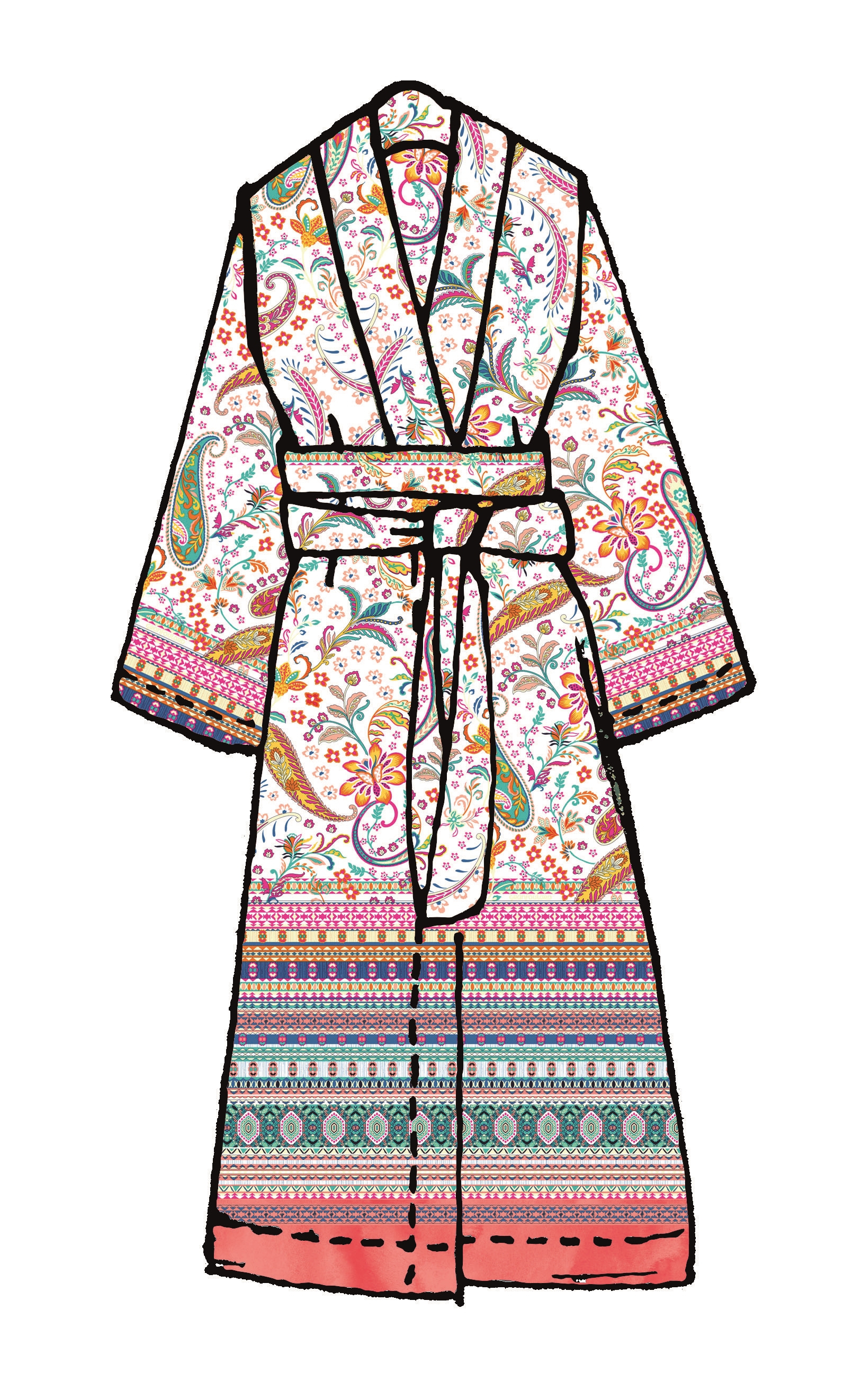 Bassetti Kimono BURANO R1 L/XL