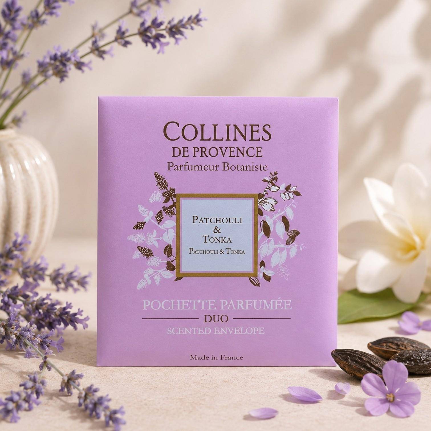 Von Collines De Provence - Duftsachet Patschuli & Tonka 6g