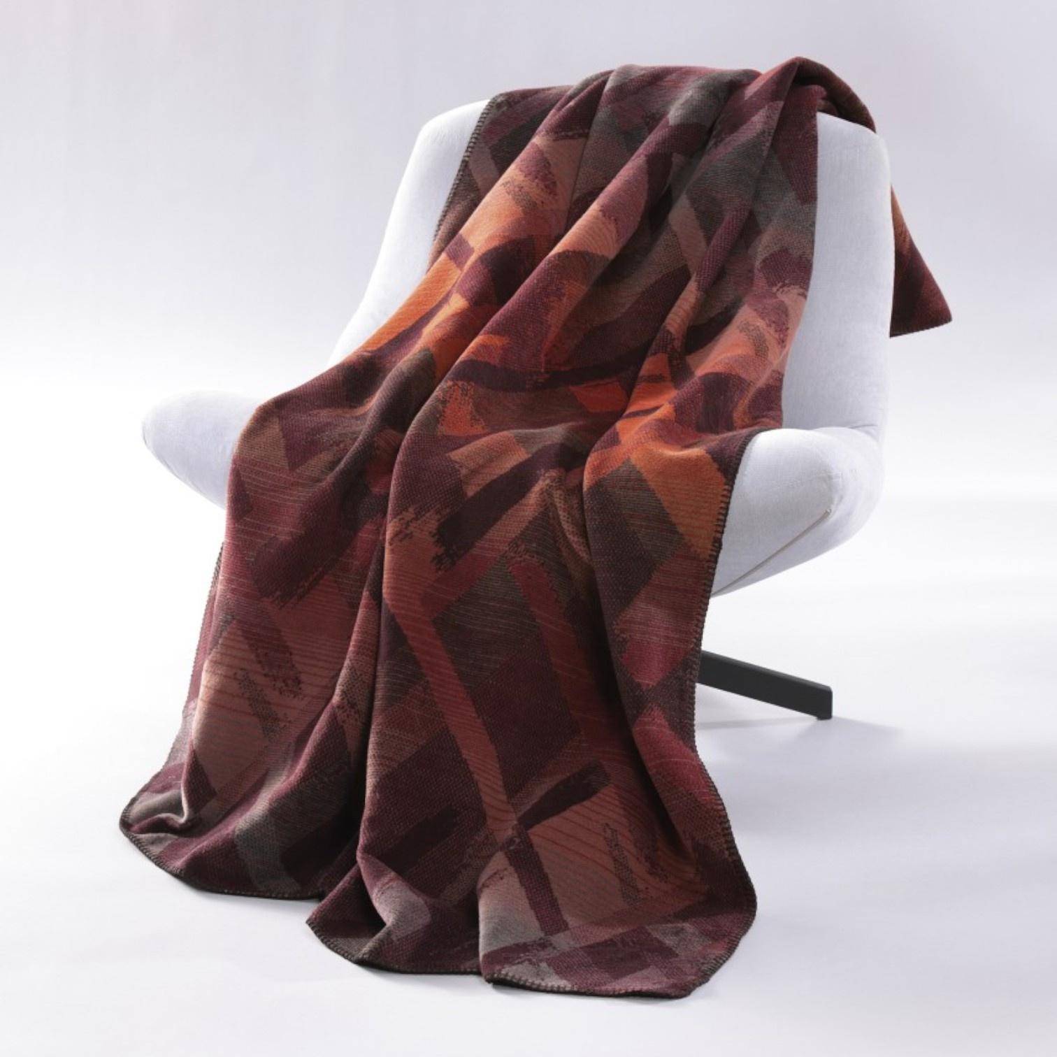 Biederlack Wohn- und Kuscheldecke Garnet Glow 150 x 200 cm