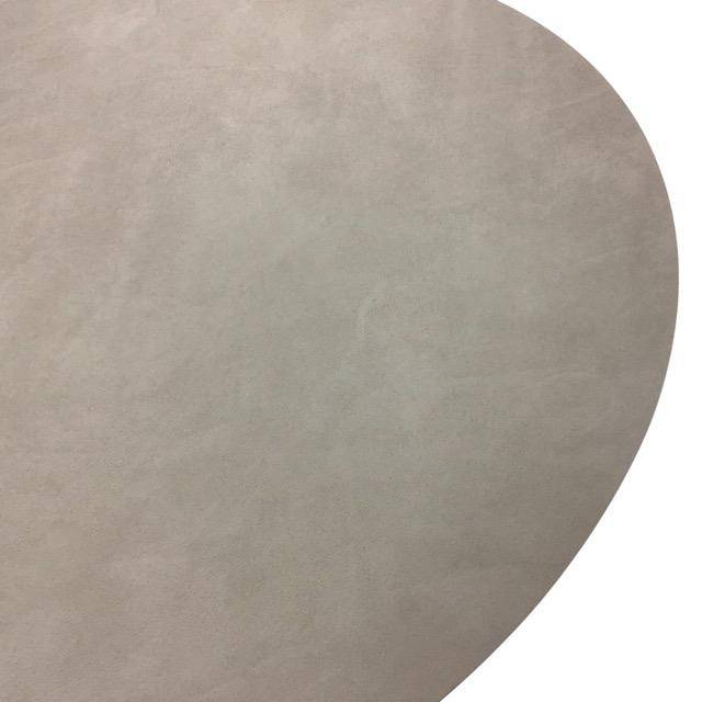 Lind DNA Tischset Oval L Light Grey Nupo in 35 x 46 cm
