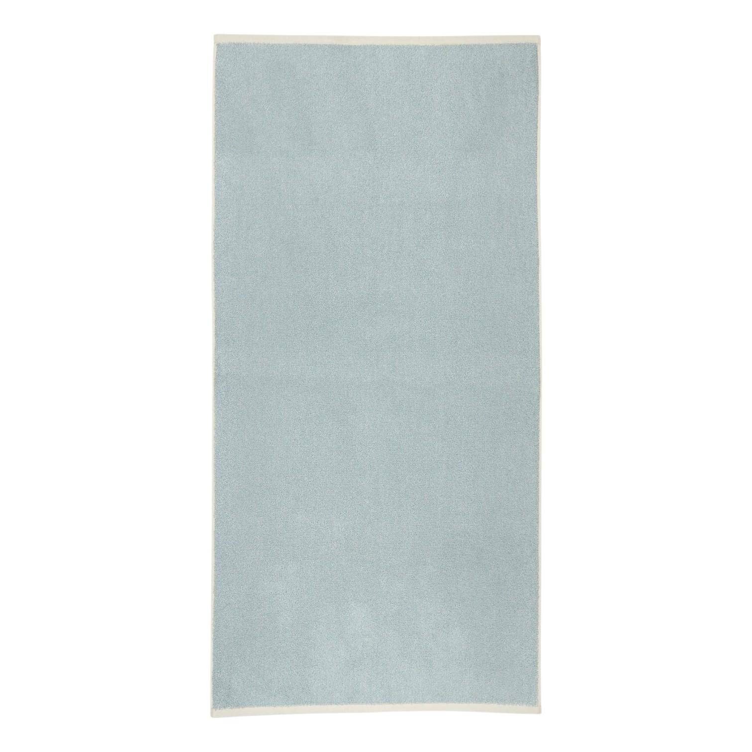 MARC O’POLO Timeless Handtuch Aquamarine 50x100 cm aus weicher Baumwolle mit feiner Frottee-Struktur