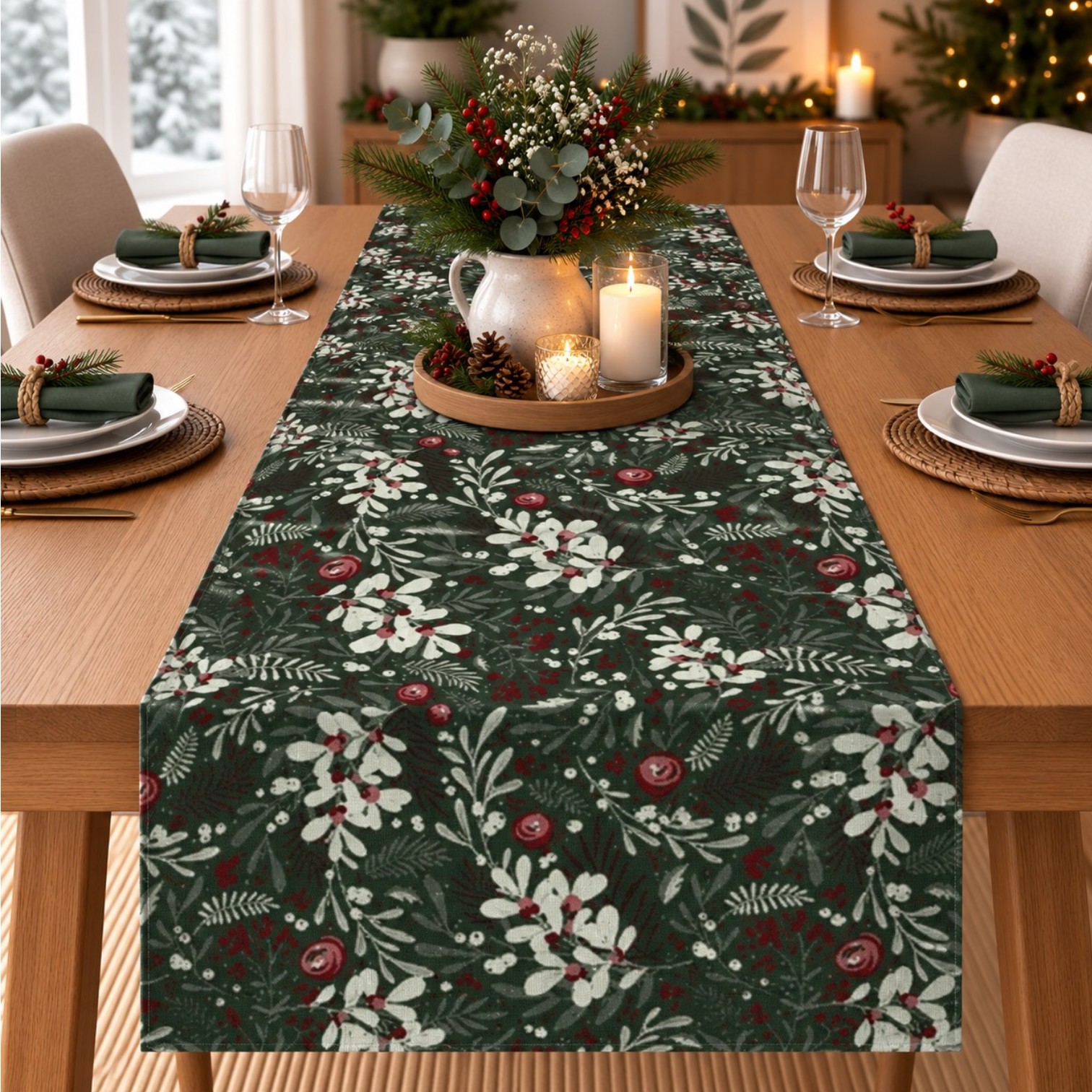 Sander Tischläufer X - Mas Bloom 40 x 100 cm