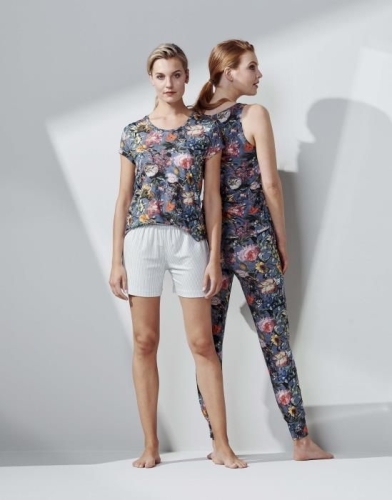 ESSENZA Shelby Famke Top Ärmellos Moonlight Blue in XS