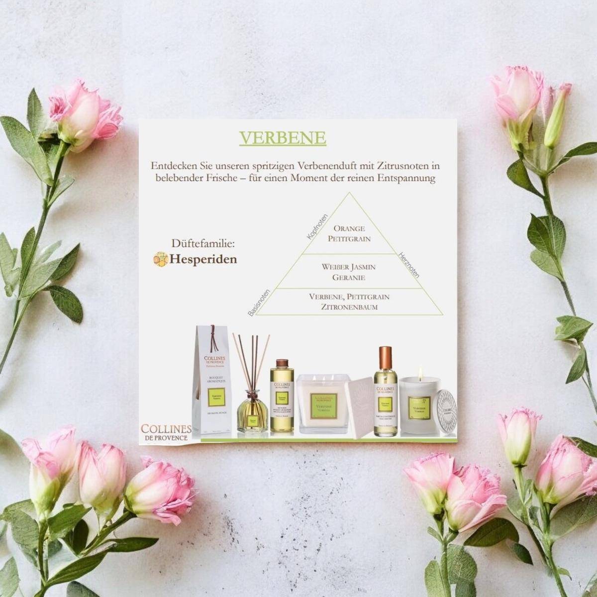 Von Collines De Provence - Duftstäbchen Verbene 100ml