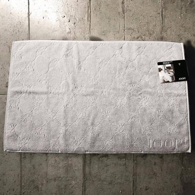 JOOP! Frottiertuchserie Uni Cornflower 1670 Badematte/Duschvorlage Platin