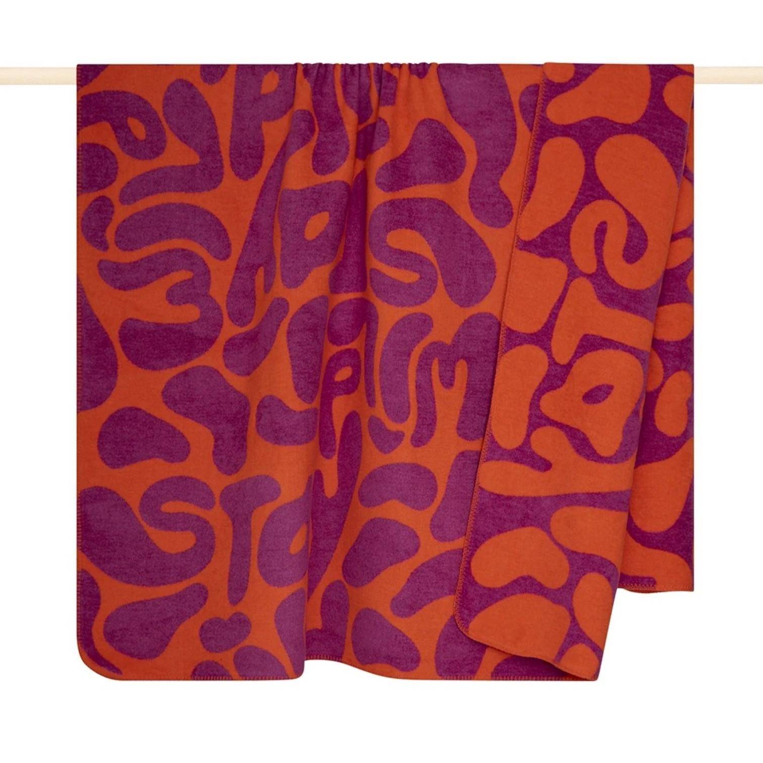 Pad Decke Wild in Pumpkin-Fuchsia 150 x 200 cm