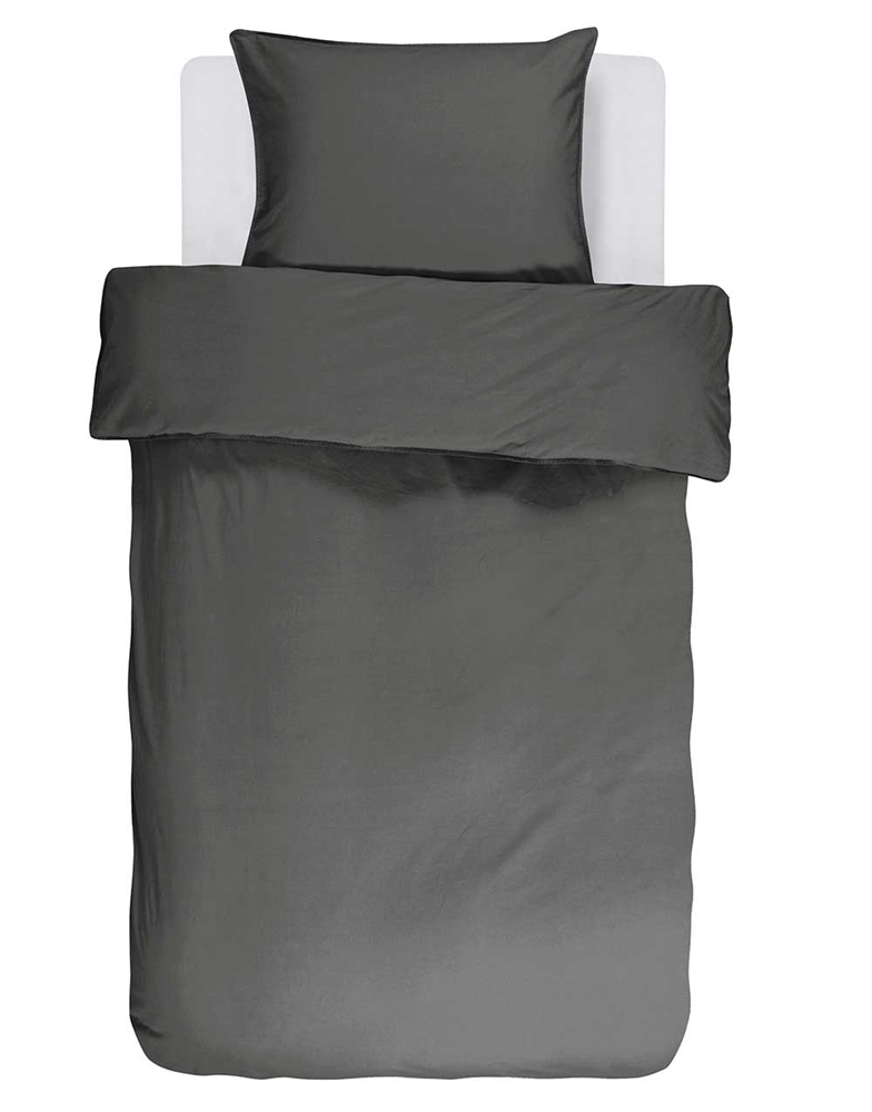 Essenza Renforcé Bettwäsche Guy Anthrazit 155 x 220 cm + 80 x 80 cm