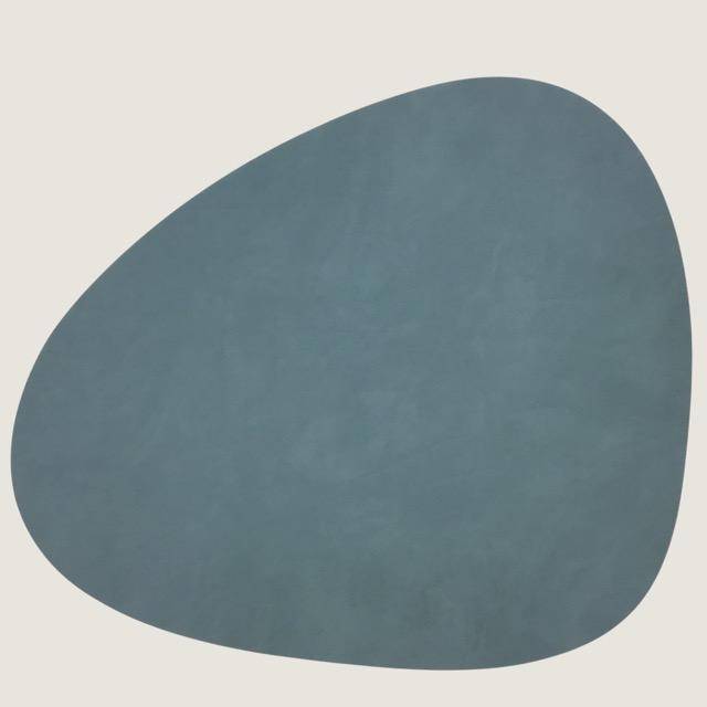 Lind DNA Tischset Curve L Light Blue Nupo in 37 x 44 cm