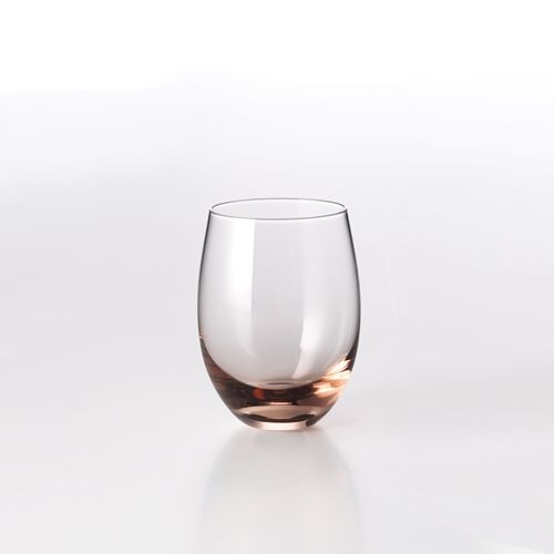 Geschwungener Klassiker: Dibbern Glas Solid Color 0,25 l Rose