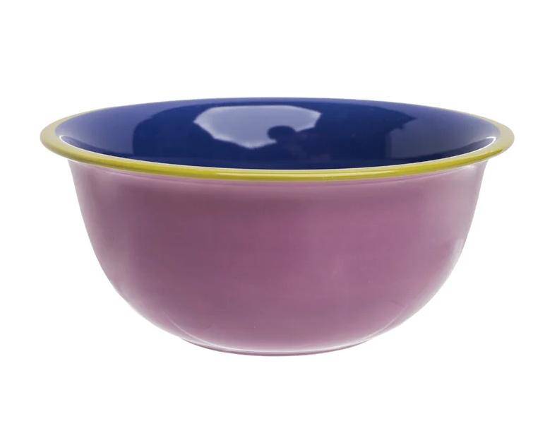 Tranquillo Bol, kleine Schüssel Colouri Violett/Grün/Blau