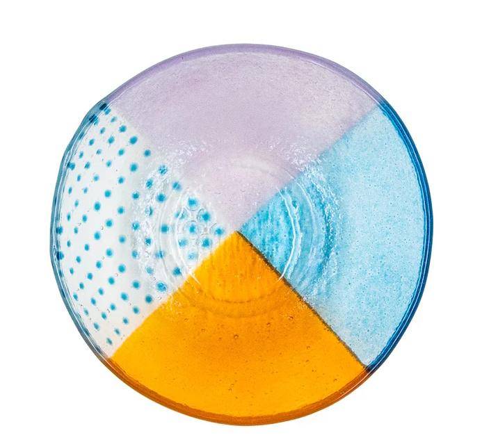 Tranquillo Glasschale FLOATING Hues - Mehrfarbig 16,5 cm