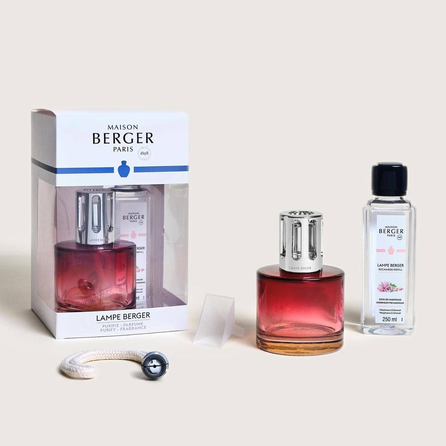Lampe Berger Pure Rosa/Nude Unter den Magnolien Lampenset komplett