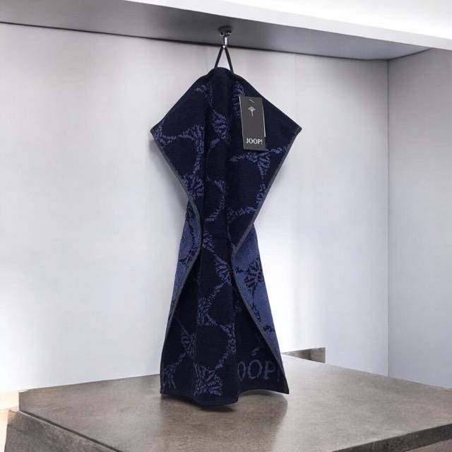 Joop! Frottiertuchserie Classic Cornflower 1611 Gästetuch Navy