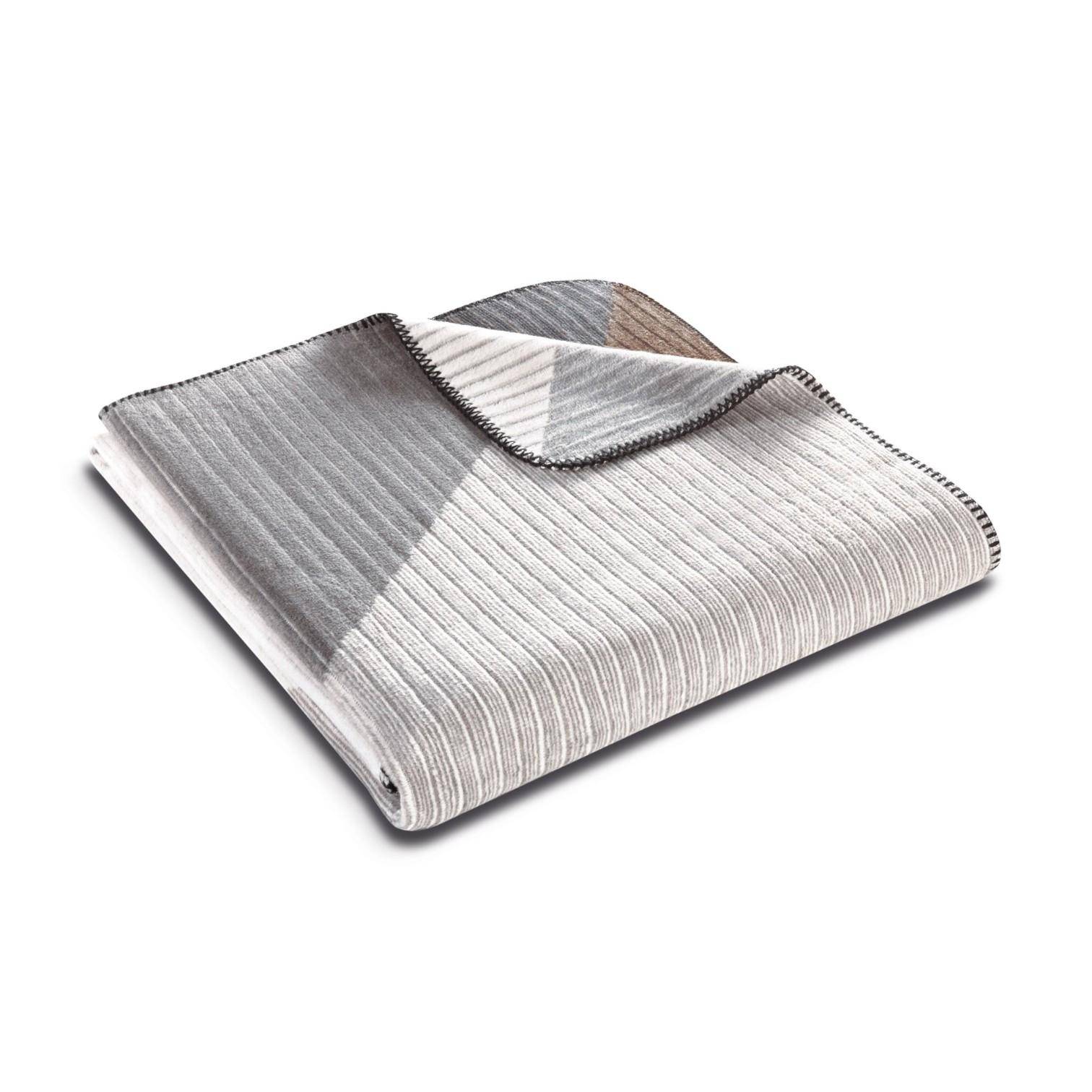 Biederlack Wohn- und Kuscheldecke Feel Graphic 150 x 200 cm