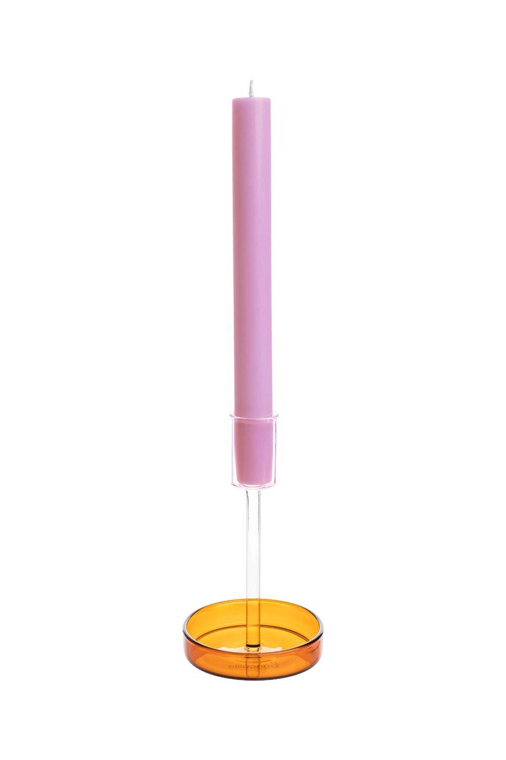 Tranquillo Kerzenhalter RAIINBOW in Orange/Rose