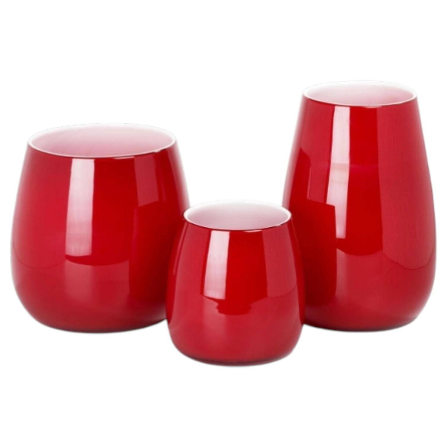 Lambert Vase Pisano rot klein