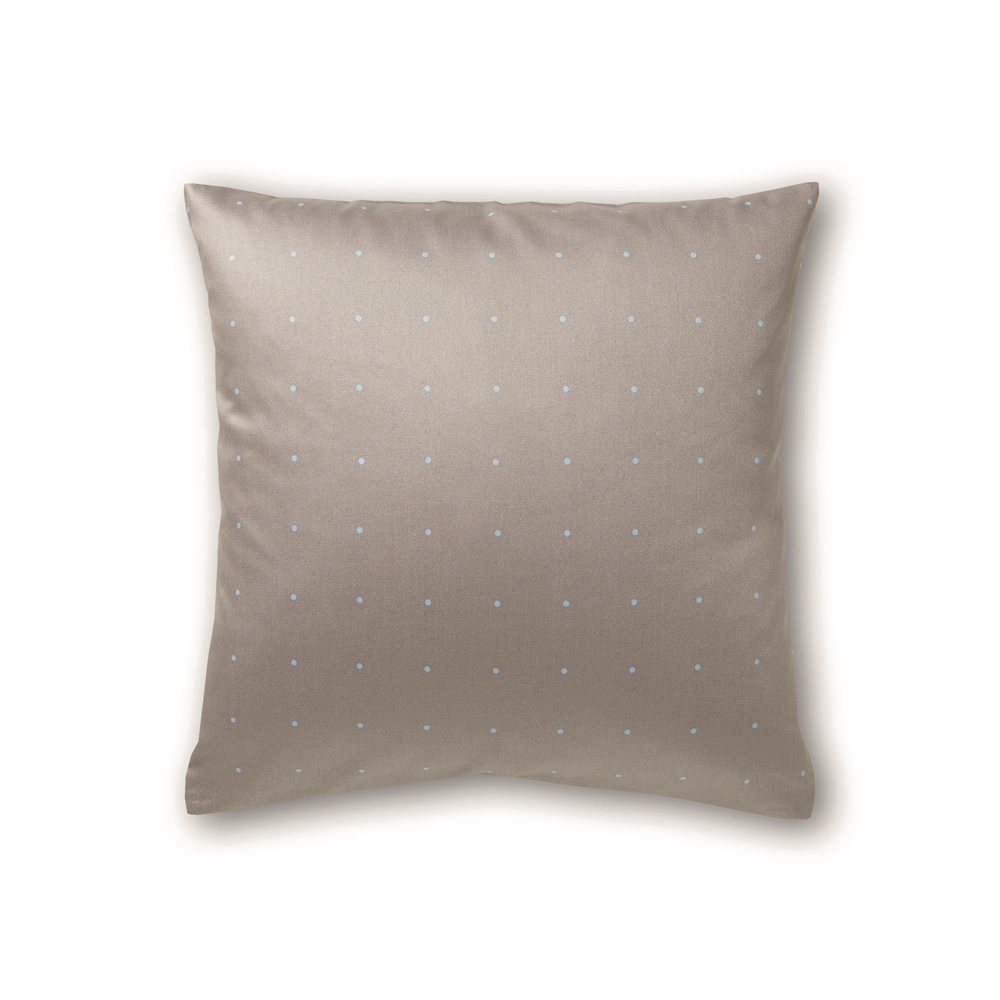 Elegante Comfort Satin Bettwäsche Domino Desert Sand 135 x 200 cm