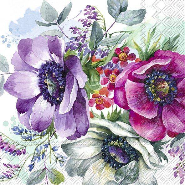 ihr Lunch Servietten Nora Bunch 33 x 33 cm