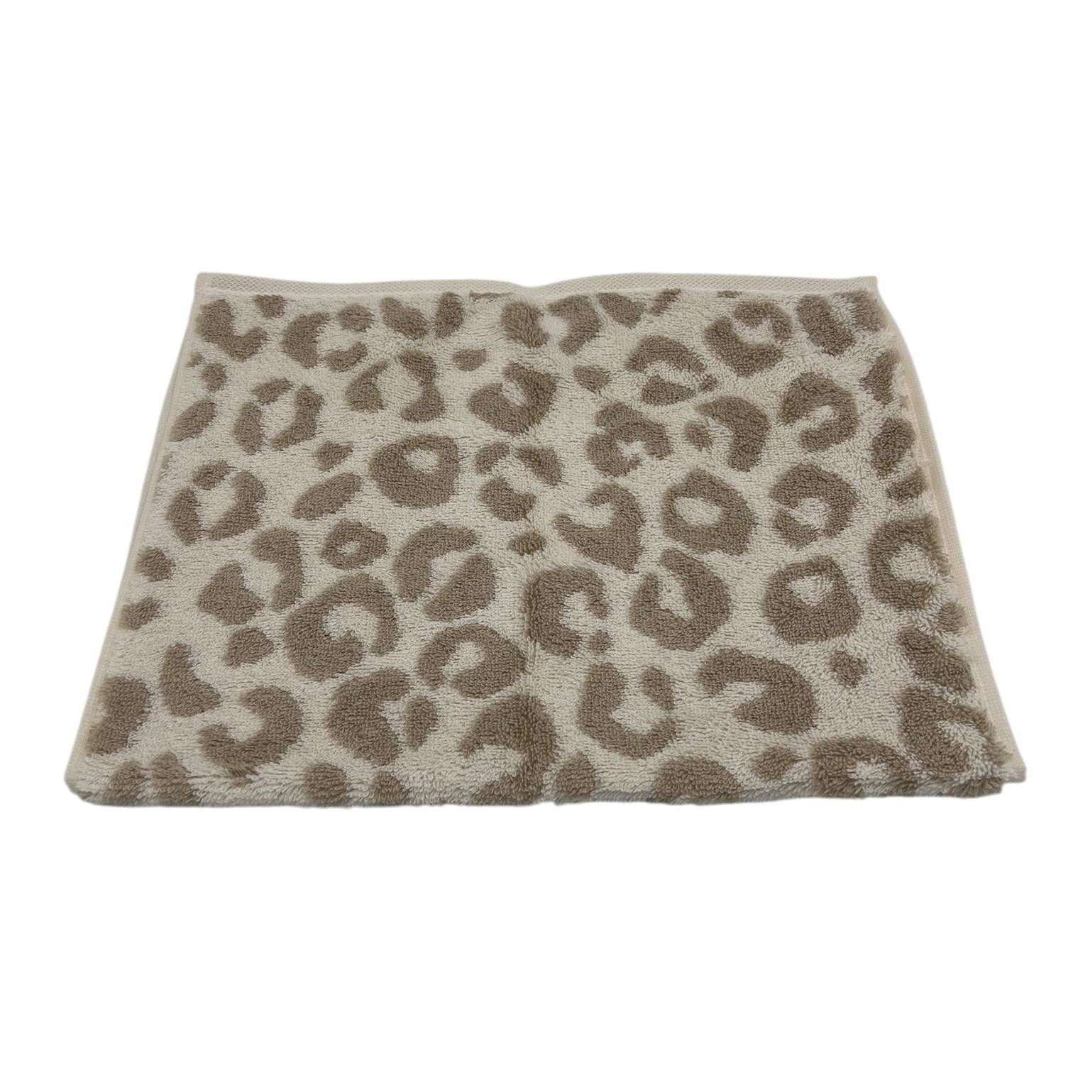 Cawö Frottiertuchserie Two-Tone Leo 540 Gästetuch in Natur 30 x 50 cm