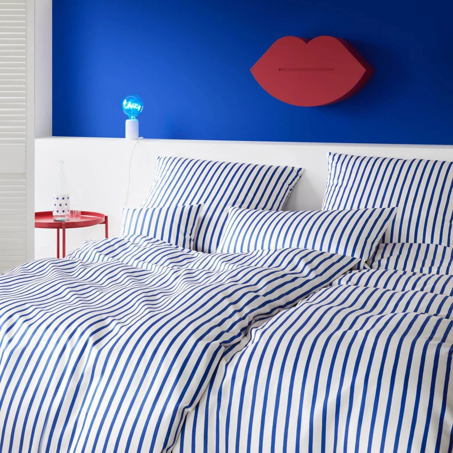 Blau, das Leben in dein Schlafzimmer bringt