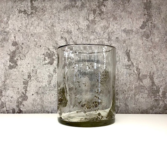 DutZ Vase - Cylinder Metallchips 19 cm