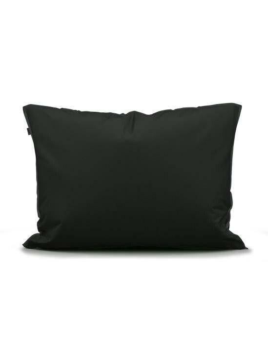 ESSENZA Kissenhülle zur Baumwollsatin Bettwäsche Minte Anthrazit 40 x 80 cm