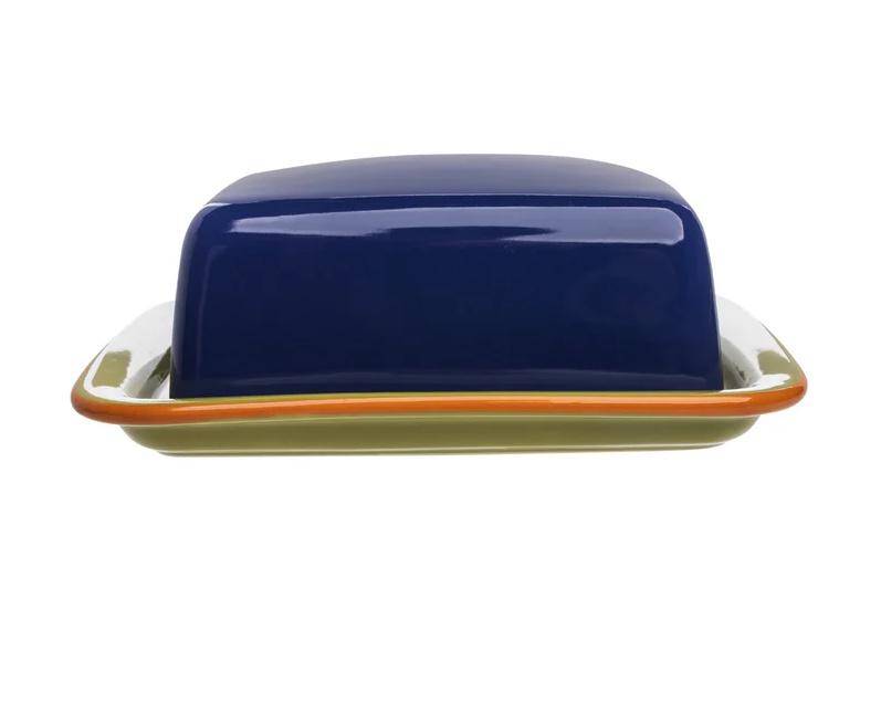 Tranquillo Butterdose Colouri Blau/Grün/Orange