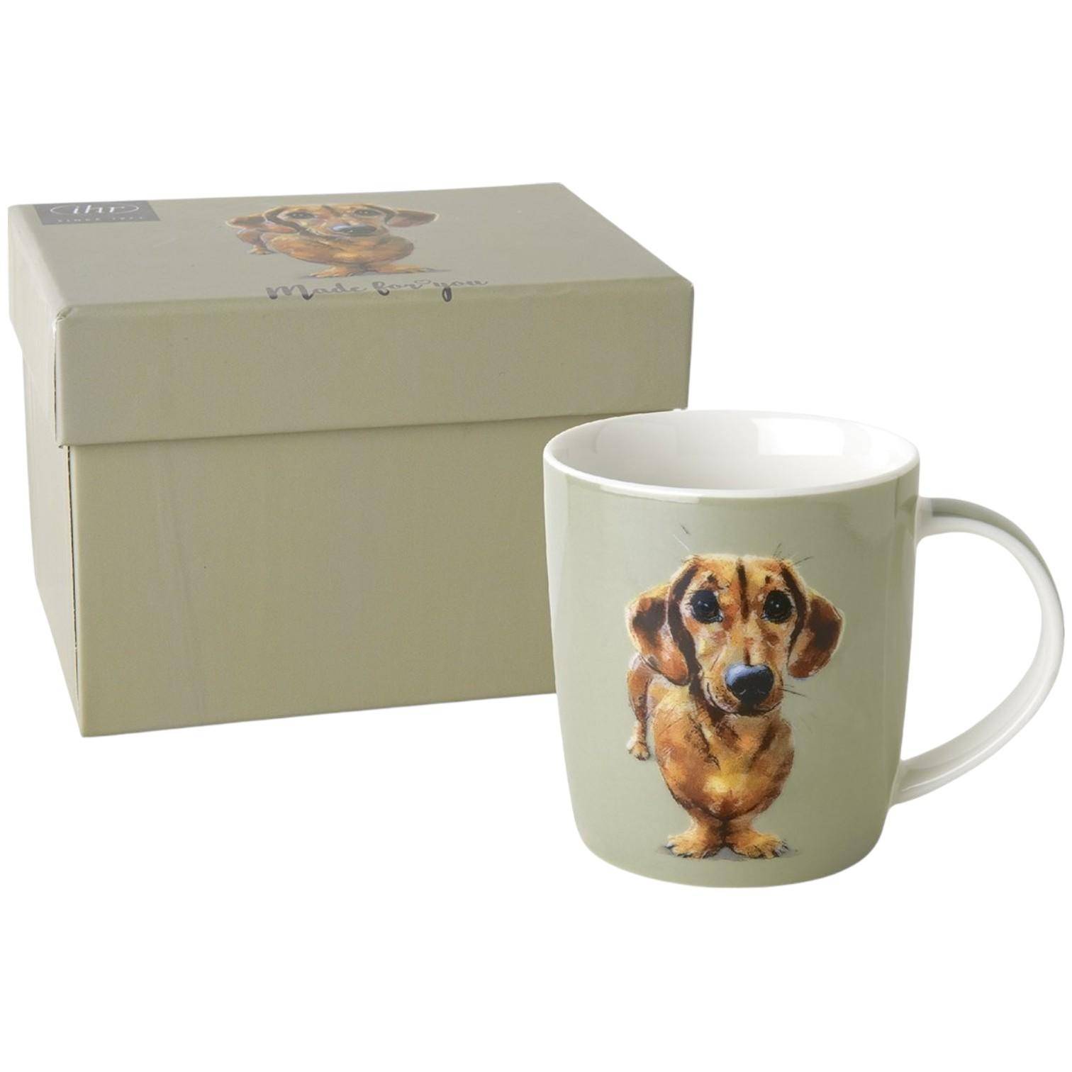 ihr Porzellan Becher Dog Buddy